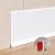 Risunpet Peel and Stick Baseboard Trim, 4 Inch Rubber Baseboard Vinyl Wall Base, Flexible Baseboard Molding Trim, Adhesive Baseboard Trim Rubber Cove Base(20Ft, White)