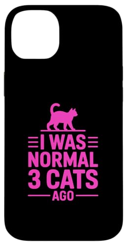 I Was Normal 3 Cats Ago �X�}�z�P�[�X iPhone 14 Plus �p