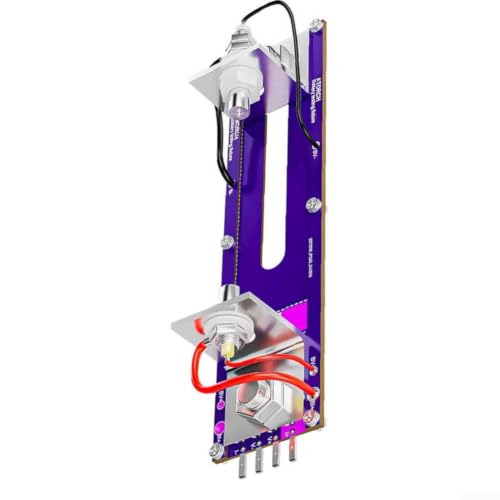 Soporte de prueba de batería de 4 conductores para comprobar capacidad de celdas 18650 3