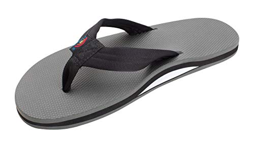 Image of Rainbow Sandals Men's Single Layer Soft Top 1 inch EVA Rubber Filled Nylon Strap