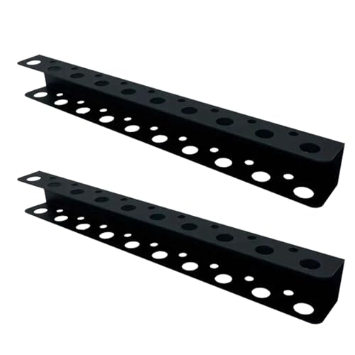 Rack de almacenamiento de destornil robusto con organizador de llaves integrado 8