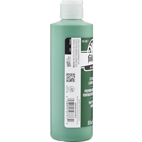 Image of FolkArt Acrylic Craft Paint, Matte Finish, Old Ivy, 8 fl oz