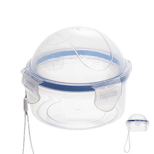 Minan 2 Pcs Round Fridge Food Storage - Lettuce Crisper Box - Storage Containers With Lids Keeps Your Salads And Vegetables Crisp And Fresh