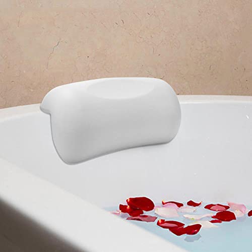 Oreiller de bain antidérapant avec ventouses pour spa et jacuzzi
