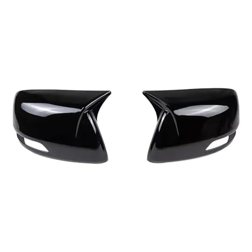 Coque rétroviseur Prado FJ150 protection robuste noir brillant