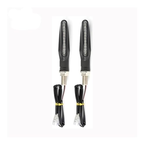 Clignotants moto ambre 12v pour remplacer des feux défectueux et éviter les dangers de la route