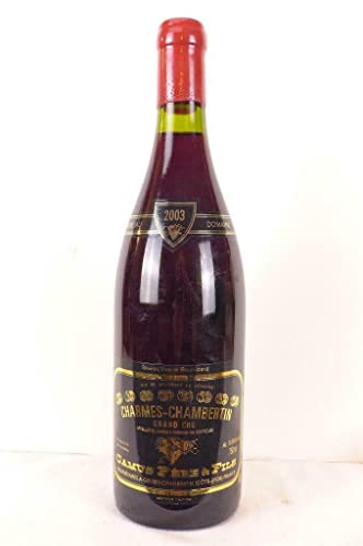 charmes-chambertin domaine camus père et fils grand cru (capsule cirée) rouge 2003 - bourgogne