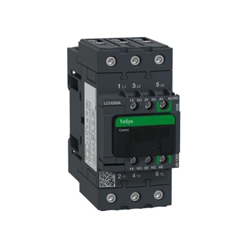 Contacteur CA LC1D50AEHE Schneider TeSys Deca avec bobine CA CC 48V-130V