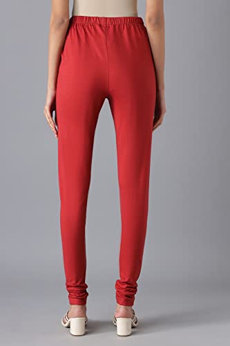 Image of Aurelia Women's High Rise Cotton Lycra Strechable Ankle Length Skinny Fit Tights