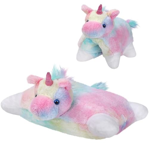 Glow Guards 16" Rainbow Unicorn Stuffed Animal Cute Soft Lovely Colorful by Glow Guards - Used condition - US$21.04