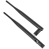 Antena con conector sma: fácil de usar e instalar gracias a su estructura simple, que le proporciona una forma más sencilla de modificar la antena wifi