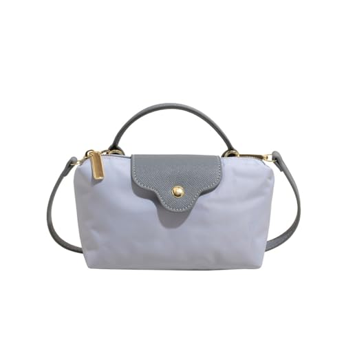Bolso bandolera para mujer color azul claro miniatura 7