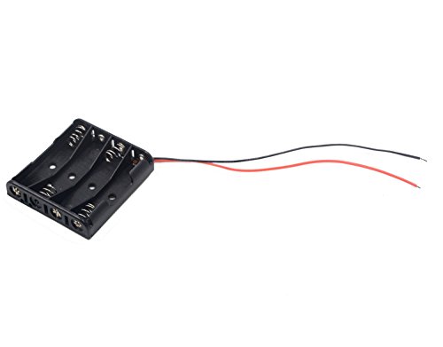 Lampvpath (Pack Of 8) Aaa Battery Holder Bundle 2Pcs Single Aaa Battery Holder, 2Pcs 2X 1.5V 2 Aaa Battery Holder, 2Pcs 3 Aaa Battery Holder With Wires, 2Pcs 4X 1.5V 4 Aaa Battery Holder With Leads #TOP4