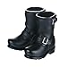 オビツ製作所 1/6ドール用エンジニアブーツver.2 ブラック 1_6SH-F02-BK