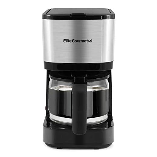 5-Cup Brew & Drip Coffee Maker