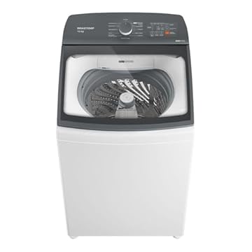 Máquina de Lavar Brastemp 15Kg Branca com Ciclo Tira Manchas Advanced e Smart Sensor - BWF15AB 220V