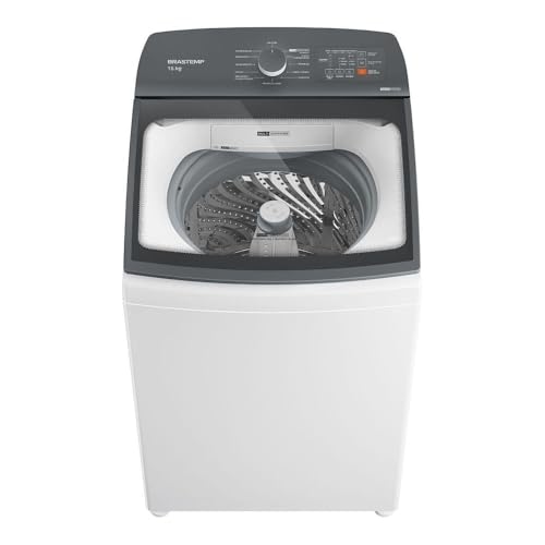Máquina de Lavar Brastemp 15Kg Branca com Ciclo Tira Manchas Advanced e Smart Sensor - BWF... Máquina de Lavar Brastemp 15Kg Branca com Ciclo Tira Manchas Advanced e Smart Sensor - BWF...