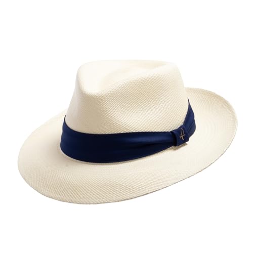 Image of Genuine Havana Retro Panama Straw Hat Classic Lightweight
