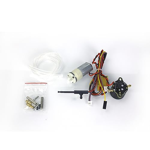 wheelfun Heng Long Metal Machine Gun Smoke Gearbox Unit Parts for 1/16 7.0 RC Tank Model RC Tank Spare Part
