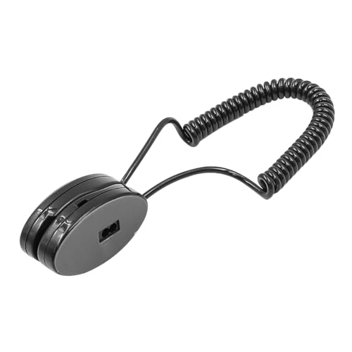 Ieron 2 Stück magnetische Fernbedienungshalter mit Federseilen, sichere Befestigung von Fernbedienungen und kleinen Gegenständen, Verlustschutz, schnelle Adsorption, ausziehbare Feder