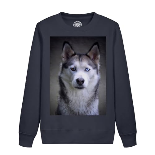 Sweatshirt Husky enfant en coton anti-bouloche résistant aux lavages