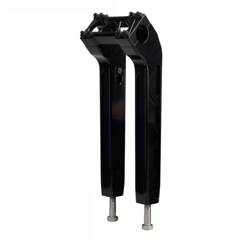Elevador de manillar T-Style mecanizado de 1 1/2 pulgadas para Street Bob y Dyna