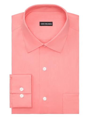 Image of Van Heusen Men's Dress Shirt Fitted Everyday Defense Stretch
