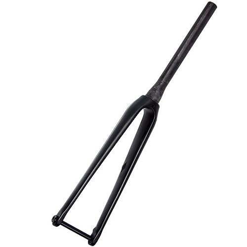 Fourche carbone route axe traversant 700c frein à disque tube conique