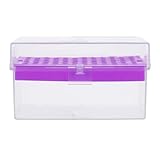 POPETPOP Boîte à Pipettes pour Rangement Sûr et Organisé en Plastique avec Couvercle 96 Pu...