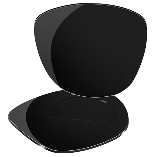 Image of HiCycle2 Sunglass Lenses Polarized Lenses Replacement Lenses for Oakley Frogskins OO9013 55mm thickness 2mm (Black)
