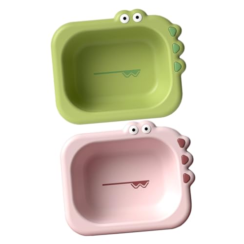 SECFOU 2個 子供用洗面台 ベビーウォッシュボウル ベビーシンクの浴槽を洗う 新生児用ベビーバスタブ 折りたたみ洗面台 新生児用の浴槽 ベビー洗面台 新生児クリーニングパン プラスチック