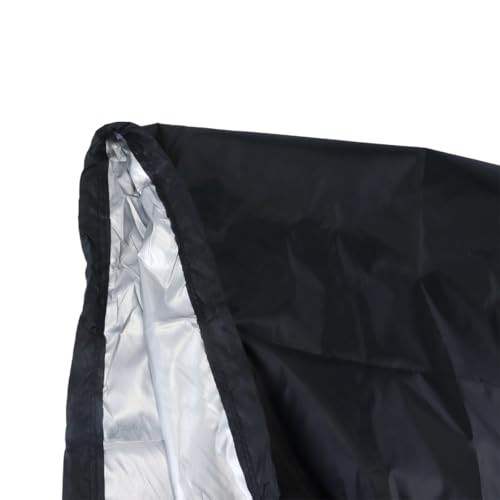 Durlo Housse de protection pour porte-bagages de toit, revêtement argenté, polyester soie 210D, imperméable et anti-poussière, 230 x 145 cm, compatible avec les porte-bagages de 1,6 à 1,8 m. – vue 4