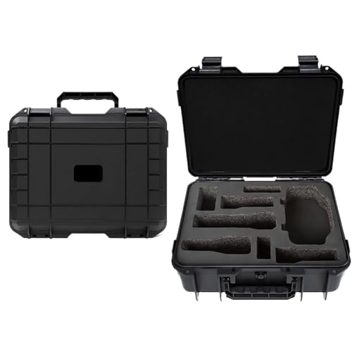 �݊���������܂�DJI - Avata 2 & Goggles 3�p�n�[�h�V�F���{�b�N�X�A�A�N�Z�T���[�p�ϏՌ��|�[�^�u���g���x�����[�P�[�X(Black)