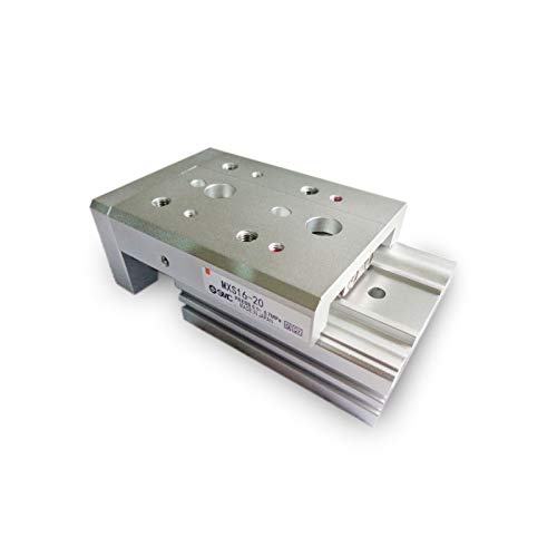 Carus Tool SMC MXS12-30R Pneumatic Precision Guide Slide Cylinder with end Lock