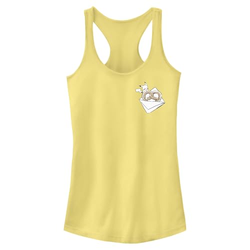 Pokemon Juniors' Map Pikachu Racerback Tank Top Banana
