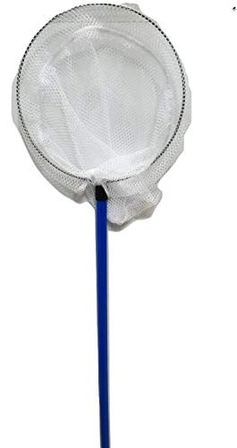 Pond H2o Water Garden Koi Fish Pond Fish Catching Net, Round 10 Inch Head 39 Inch Pole, Koi Fish Hand Net