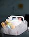 Skip Hop Diaper Caddy Organizer with Touch Sensor Night Light Nursery Style Heather Grey