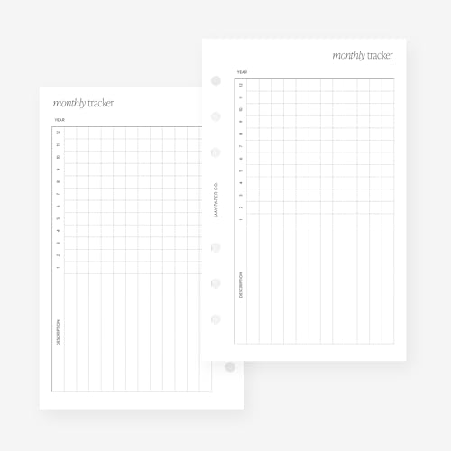 Franklin Covey recharge pour agenda mensuel compact 6 trous