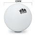 Shot Put, 8.8 lbs - White Cast Iron Weight Ball, 4.0kg - Great for Outdoor Track & Field Equipment for Competitions, Practice, Strength Training, Fitness Gear, Outdoor Sports, Coaching for Athletes