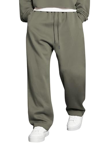 Image of JMIERR Men's Casual Baggy Pants Lightweight Wide Leg Lounge Travel Pants Streetwear with Pockets