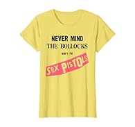 Official Licensed Bravado Sex Pistols Never Mind The Bollocks Yellow Official Sex Pistols Merchandise Lightweight, Classic fit, Double-needle sleeve and bottom hem