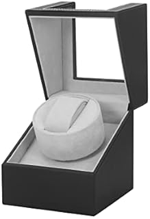 Siremig Automatische Uhrenbeweger Box, Single Uhrenbeweger Watch Winder mit Extrem Leisem Mabuchi Motor, Weiches Uhrenkissen, Geeignet für Automatikuhren