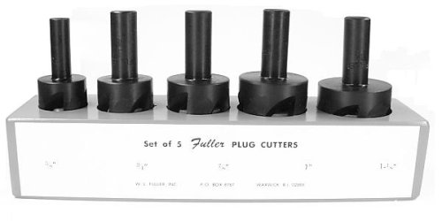 Set Of 5 Pc Wood Hldr-1/4 Shank