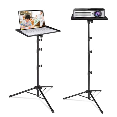 Soporte Ajustable Metálico para Proyector y Laptop miniatura 5