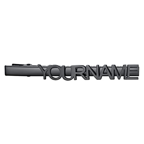 Personalized Hair Clips for Styling Sectioning Womens Black Custom Name Hair barrette No Crease Metal Alligator Hair Clips Accessories for Thick Curl