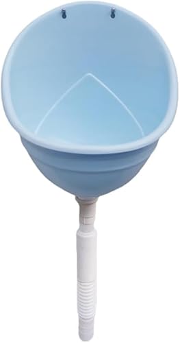 Rutexc 尿ダイバーター、効率的なフラッシング(排水パイプ付き)、シンプルなバスルーム小便器、壁掛け式、家庭用バスルーム、屋外建設フリーフラッシング、実用的、多機能、耐久性、ポータブル、安心してご購入ください。
