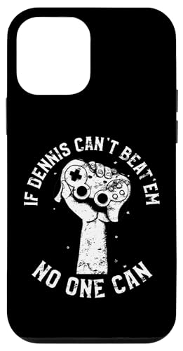 If Dennis Can't Beat'em No One Can Gamer �t�@�[�X�g�l�[�� �f�j�X �X�}�z�P�[�X iPhone 12 mini �p
