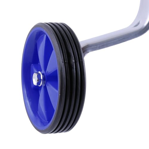 Holibanna Training Wheel Bike Kit para bicicletas - Ruedas auxiliares resistentes con accesorios, fácil montaje para equilibrio estable y conducción para principiantes, azul miniatura 3