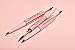 MCoBeauty Brow Fill & Set, Light/Medium, Double-Ended Brow Pencil & Tinted Gel, Natural Looking Volume, Vegan, Cruelty Free Cosmetics