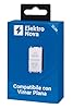 Elektronova Pulsante Doppio Saliscendi 1P+1P NO Bianco compatibile Vimar Plana 1202